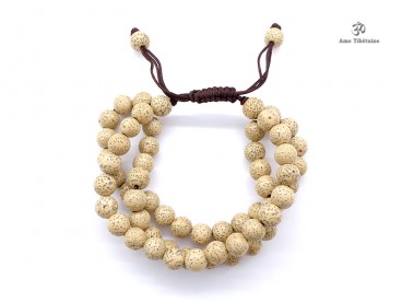 BrMala19 Bracelet Mala Graines de Lotus