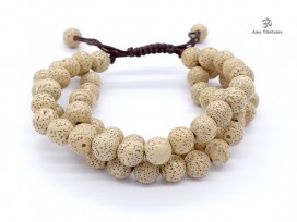 BrMala19 Bracelet Mala Graines de Lotus