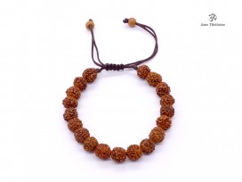 BrMala25 Bracelet Mala Rudraksha