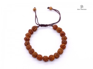 BrMala25 Bracelet Mala Rudraksha