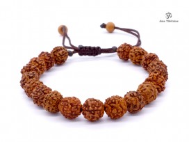 BrMala25 Bracelet Mala Rudraksha