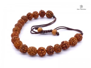 BrMala25 Bracelet Mala Rudraksha