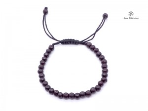BrMala196 Bracelet Mala Bois de Rose 6 mm