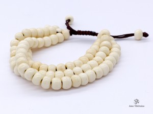 BrMala206 Bracelet Mala Os de Buffle