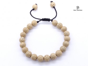BrMala24 Bracelet Mala Graines de Lotus