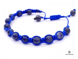 BrMala216 Bracelet Shambhala Lapis Lazuli