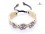 BRD95 Bracelet Os de Buffle Om