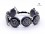 BRD209 Bracelet Os de Buffle Om
