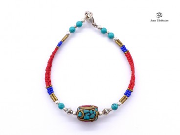 BRD231 Bracelet Tibétain