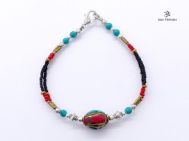 BRD237 Bracelet Tibétain