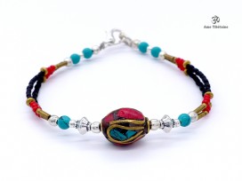 BRD237 Bracelet Tibétain
