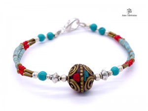 BRD283 Bracelet Tibétain