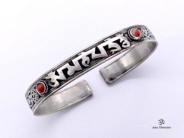BRD148 Bracelet Tibétain Mantra Om Mani Padme Hum