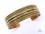 BRD191 Bracelet Tibétain Métal Argenté Cuivre Laiton