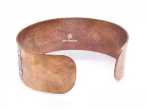 BRD382 Bracelet Tibétain Cuivre Dragon