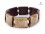 BRD200 Bracelet Os de Buffle Om