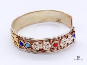 BRD153 Bracelet Tibétain Mantra Om Mani Padme Hum
