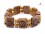 BRD201 Bracelet Os de Buffle Om
