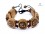 BRD208 Bracelet Os de Buffle Om