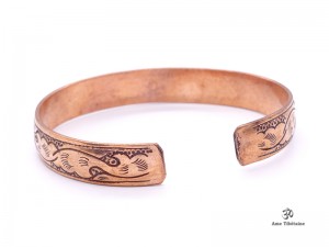 BRD245 Bracelet Tibétain Cuivre