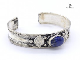 BRD309 Bracelet Tibétain Pierre