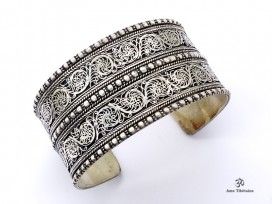 BRD345 Bracelet Tibétain Filigranes