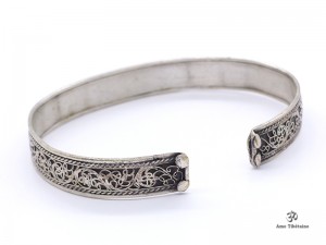BRD351 Bracelet Tibétain Filigranes Mantra