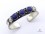 BRD352 Bracelet Tibétain Métal Argenté