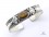 BRD356 Bracelet Tibétain Métal Argenté