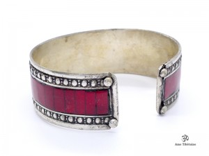BRD359 Bracelet Tibétain Om