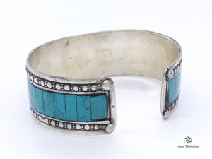 BRD361 Bracelet Tibétain Om