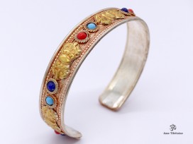 BRD414 Bracelet Tibétain Dorje Vajra