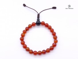BrMala312 Bracelet Mala Cornaline