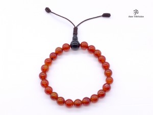 BrMala312 Bracelet Mala Cornaline