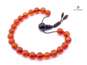 BrMala312 Bracelet Mala Cornaline