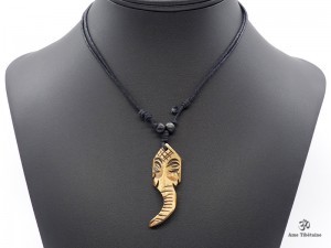 CD08 Collier Tibétain Ganesh
