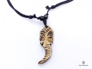 CD08 Collier Tibétain Ganesh