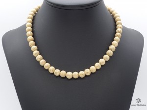 CD55 Collier Tibétain Graines de Lotus
