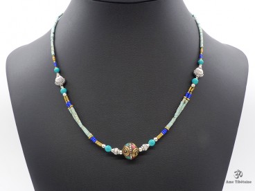 CD96 Collier Tibétain 49 cm