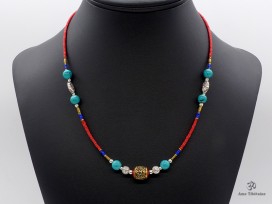 CD99 Collier Tibétain 49 cm