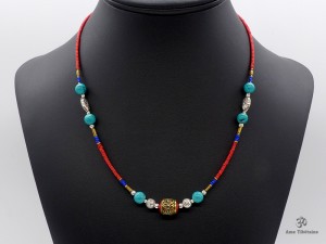 CD99 Collier Tibétain 50 cm
