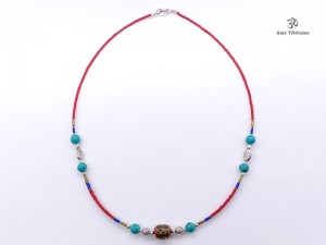CD99 Collier Tibétain 49 cm