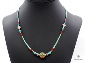 CD100 Collier Tibétain 52 cm