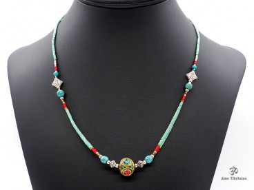 CD100 Collier Tibétain 52 cm