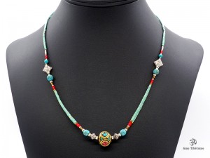 CD100 Collier Tibétain 52 cm