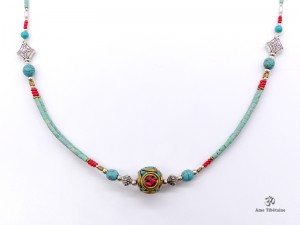 CD100 Collier Tibétain 52 cm