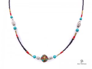 CD107 Collier Tibétain 50 cm