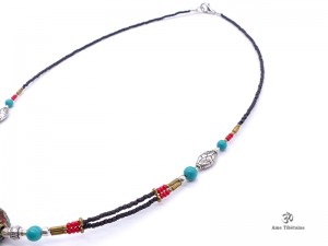 CD107 Collier Tibétain 50 cm