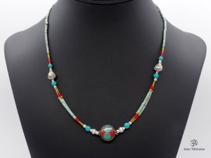 CD108 Collier Tibétain 51 cm