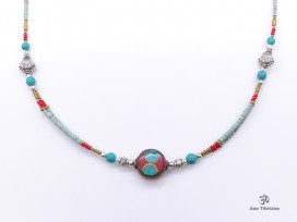 CD108 Collier Tibétain 51 cm